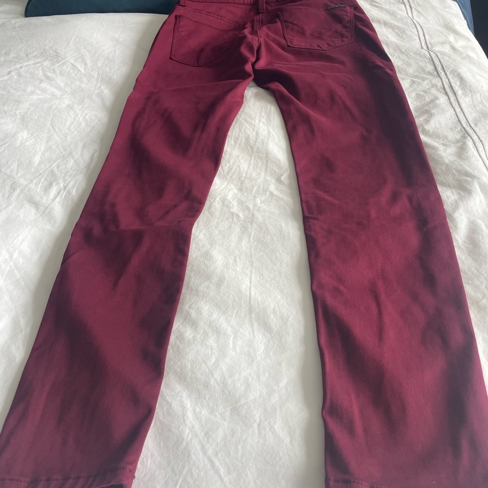 Hudson Jeans Rich Burgundy Denim
